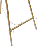 118CM Large Wood Tripod Gold Foldable Artist Easel Floor Stand