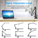 LED reading desk lamp/computer lamp, adjustable angle, eye-friendly design
