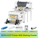 A3 Plus XP600 DTF Printer,Direct to Film,2X-Speed Compared to L1800,5" LED Multi-Function Display