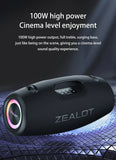 ZEALOT S78 100W Wireless Speakers, DSP Technology ,Dream Light, Outdoor