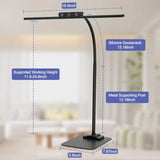 LED Desk Lamp with Base: Bright Desk Lights for Home Office
