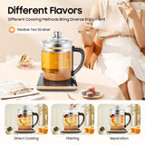 Electric Tea Kettle 1.8L 800W Electric Health Pot with 12 Independent Warming Stages