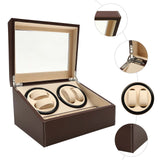 Watch Winder, 4+6 Automatic Watches Winders Storage Display Box