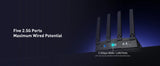 GL.iNet GL-BE9300 Flint 3 Tri-Band WiFi 7 Router High Speed Gaming
