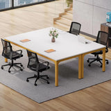 Large 6.5ft Office Conference Table, 78.74 W x 27.56 D, Ideal for Seminars
