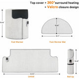 Space Heater for Indoor Use,Leg Foot Feet Warmer For Office Home Quiet