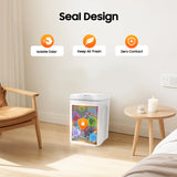 16L Intelligent Sensor Trash Can Touchless PP Waterproof IPX5 Waste Bin for Kitchen Bathroom Office