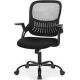 JHK Ergonomic Mid-Back Mesh Backrest Office Desk Chair Computer Lumbar Support Rolling Swivel Gaming Chairs