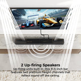 5.1.2ch Soundbar Surround Sound System for TV with 6.5" Subwoofer