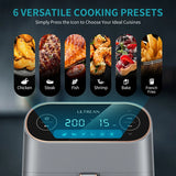 ULTREAN 8.5L Air Fryer Electric Hot fryer Oven Oilless Cooker with LCD Touch Control