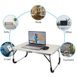 Foldable Laptop Table Notebook Bed Portable Folding Laptop Computer Desk