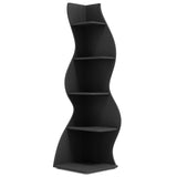 Tribesigns Corner Shelf, Modern 5-Tier Wall Corner Bookshelf, Stylish