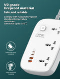 LDNIO Universal Power Strip Network Filter & Surge Protector, US Plug Socket