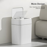 12/16L Smart Sensor Trash Can Bathroom Anti odor Automatic Trash Bin For Toilet