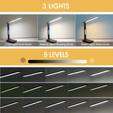 LAOPAO 10W QI Wireless Charging LED Desk Lamp USB Charging Port