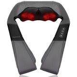Nekteck Shiatsu  Electric Neck and Back Massager with Soothing Heat