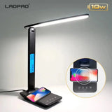 LAOPAO 10W QI Wireless Charging LED Desk Lamp With Calendar