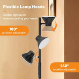 LED Floor Lamp with Remote and Touch Control, 36W Standing Lamp