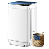 Portable washing machine for apartments, camping, RVs, dorms: 7.7lbs capacity, compact full-automatic