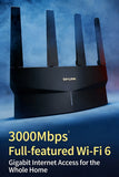 TP-LINK WIFI6 Dual Band AX3000 Wireless Router 5G Mesh Networking AP