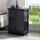 Bedroom Chest w/ Charging Station / Storage Drawers, End Table/Nightstand