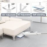 INSE Steam Mop Detachable Steam Cleaner 6 in 1 for Carpet Hardwood