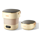 Portable Washing Machine With Spin Dryer, Fully Automatic 13L Folding Mini Washing Machine