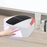 96W ABS Rechargeable Nail Lamp,White Red Black Automatic Sensor UV LED Nail Dryer