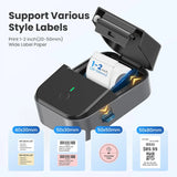 PM260 Label Maker Machine with Tape, 2 Inch Label Tape Maker Bluetooth Label Printer, Inkless Portable Label Maker with