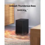 5.1 Channel 320W Soundbar with Adjustable Speakers and Subwoofer