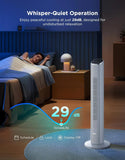 36" Smart Tower Fan with App/Voice Control, Temperature Sensor, 5 Modes