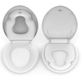 Elongated Toilet Seat with Quick-Release And Quick-Attach Plastic Toilet Seat with Soft Close