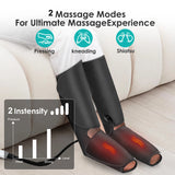 SEJOY Leg Air Compression Massager for Foot Heat, Handheld Controller