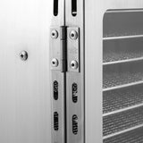 Commercial 650W 12-Tray Food Dehydrator w/ Touchscreen & LED - Stainless Steel
