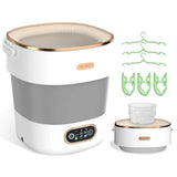Portable Washing Machine Folding 20L Mini Washer and Spin-Dryer 3 Cleaning Modes and Deep Cleaning