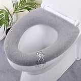 Toilet Seat Cover Mat Bathroom Toilet Lid Pad Winter Warm Cushion-MD DC PRINT