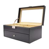 6/12/20/24/30Slots Large-capacity Watches and Glasses Display Box  Suitable for Hold Glasses Watches Jewelry Rings
