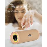 Portable tooth Speaker Waterproof Wireless Shower Outdoor Speakers IPX7 Floating 5000mAh TF Card