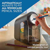 Teacher Pro Electric Pencil Sharpener Heavy Duty Black 1 Count - School Classroom