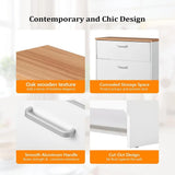 Shoe Cabinet Storage for Entryway Ultra Slim w/ 2 Flip &1Drop-Down Drawers