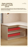 Firm Computer Desk, Bookshelf, Integrated Corner Workbench