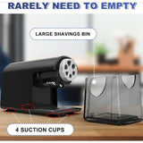 Classroom sharpener, 6-hole, home electric sharpener, sharpener plug for 6-11mm pencils