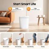 16L Intelligent Sensor Trash Can Touchless PP Waterproof IPX5 Waste Bin for Kitchen
