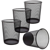 4 Pack 2.5 Gallon Mesh Trash Cans for Office Home