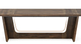 Dining Room Table: Rectangular Farmhouse Kitchen Table with Solid Pedesta