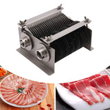 Stainless Steel Meat Slicer Knife, 5mm Cutting Thickness, Manual Operation