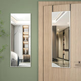 Hasipu Door Mirror Full Length, 44"x 16" Wall Mounted Mirror for Bedroom