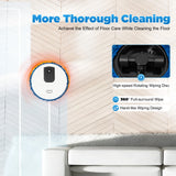 Auto Smart Robotic Mopping Machine Wet Dry Dual Use 10000RPM 60min