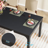 Tribesigns Dining Table for 6-8 People, 200cm Large Narrow Long Rectangular Kitchen Dinner Table