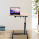 Portable Computer Folding Desk Height Adjustable Mobile Lift Study Table Computer Desk Lap Bed Tray Bed Desk Work Furniture